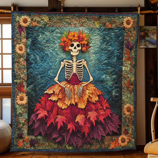 Skeleton Celebration WN1001009CL Quilt Blanket