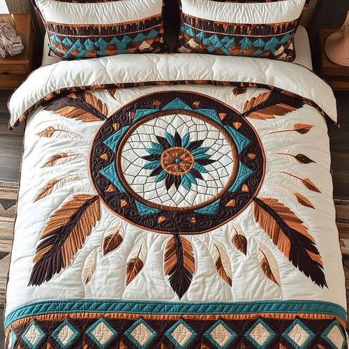 Boho Dreamcatcher Magic WN1702004CL Quilted Bedding Set