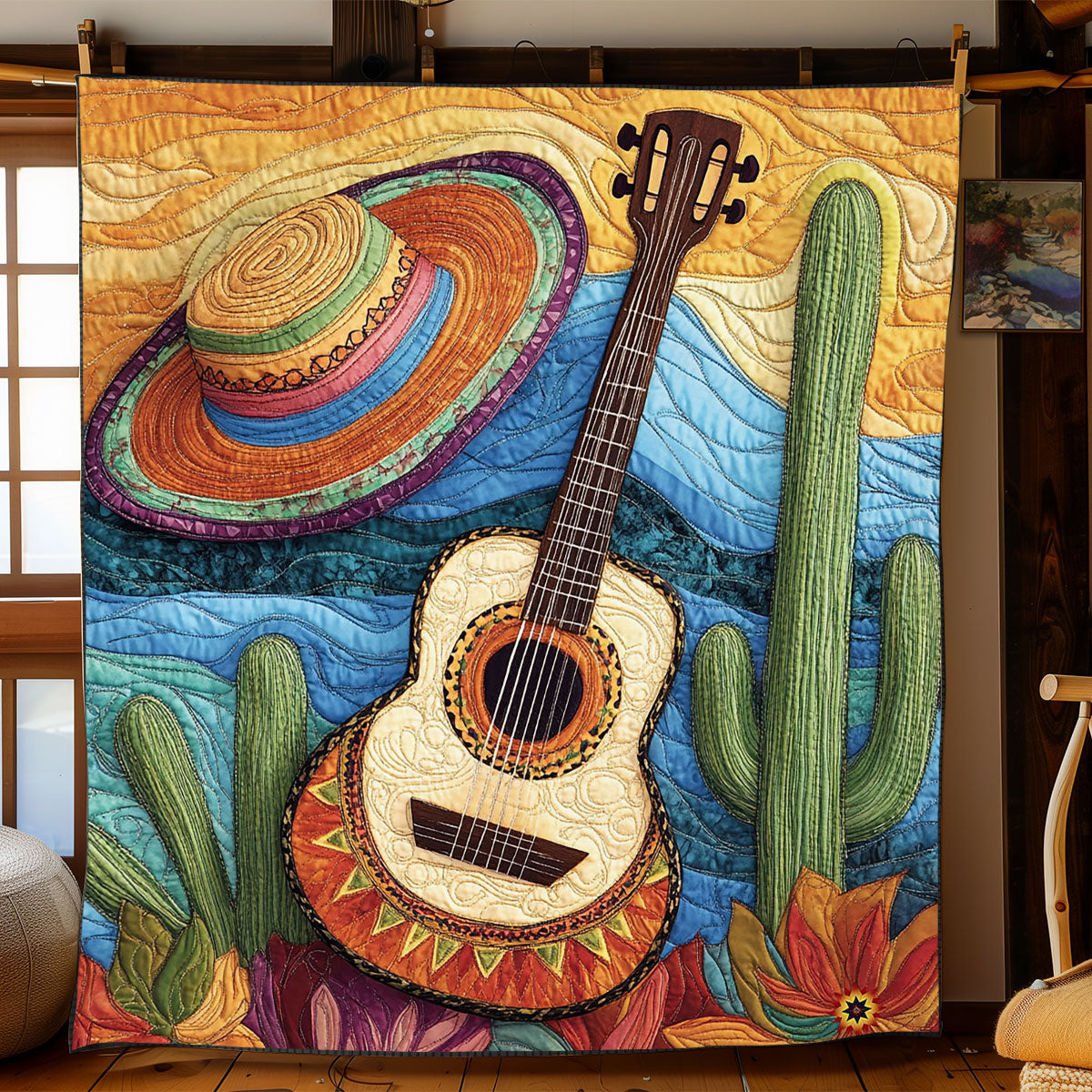 Rodeo Serenade WJ2412016CL Quilt Blanket
