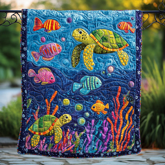 Turtle WJ0810022CL Quilt Blanket