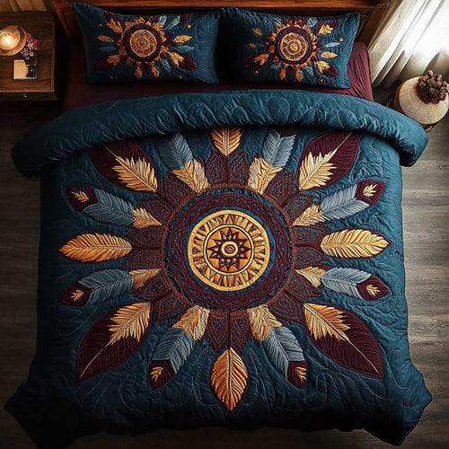 Sunset Dreamcatcher WN1702016CL Quilted Bedding Set