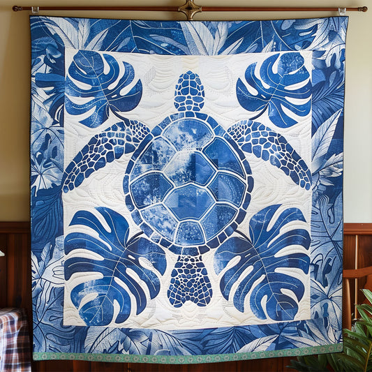 Hawaiian Turtle WN1209096CL Quilt Blanket