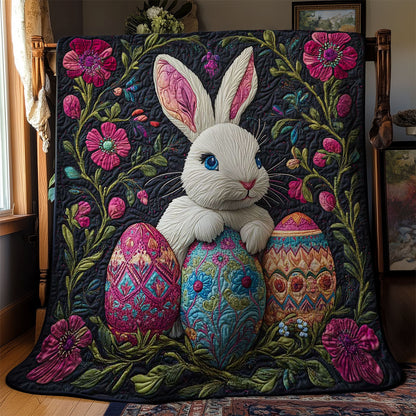 Rabbit? Easter Treasure WN1501038CL Quilt Blanket