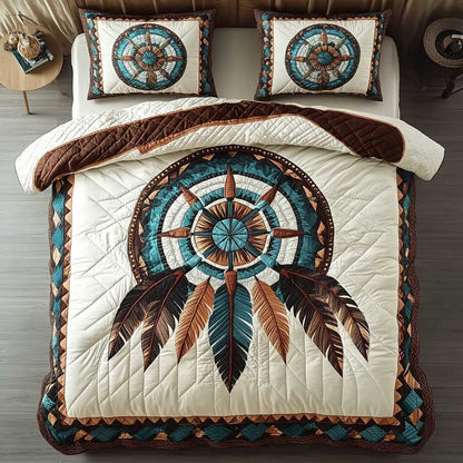 Sacred Dreamcatcher Journey WN1702006CL Quilted Bedding Set
