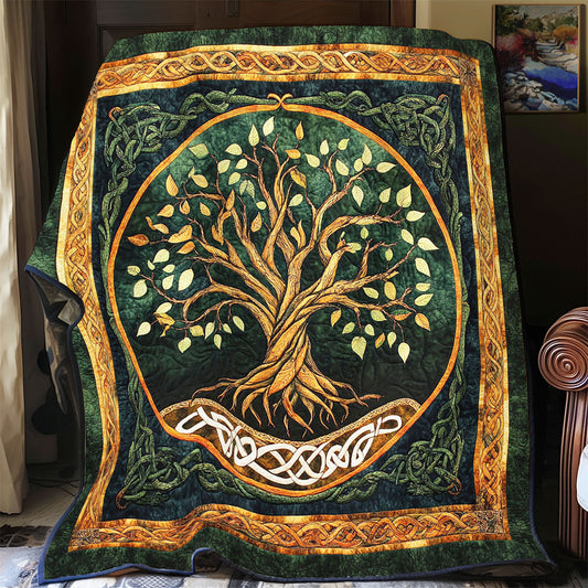 Celtic Tree Of Life WY2101045CL Quilt Blanket