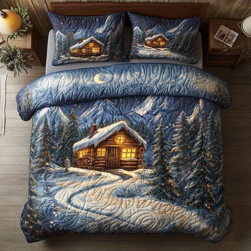 Winter House WY1302125CL Quilted Bedding Set