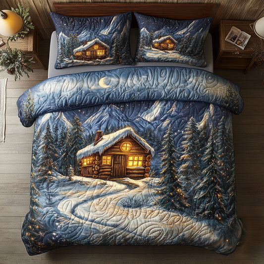 Winter House WY1302125CL Quilted Bedding Set