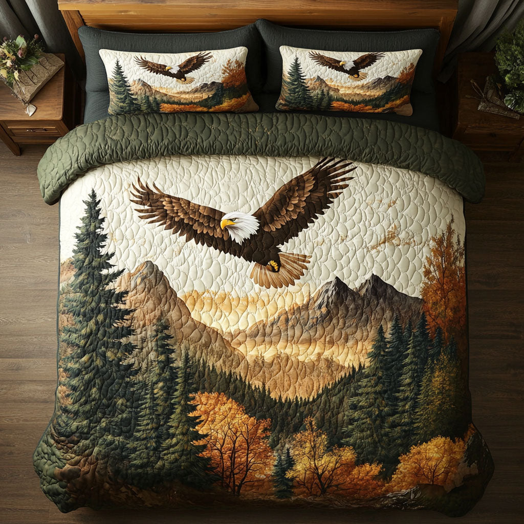 Eagle Flying WX0303018CL Quilted Bedding Set