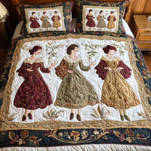 Beauty Of Women WY1102173CL Quilted Bedding Set