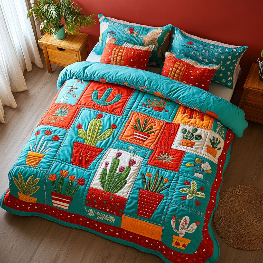 Cactus Lover WY0303002CL Duvet Cover Set