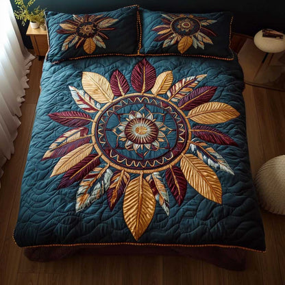 Feather Dreamcatcher WN1702017CL Quilted Bedding Set