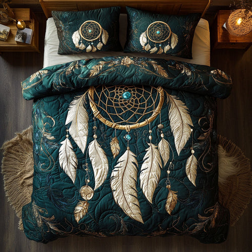Tribal Elegance WY0803094CL Quilted Bedding Set