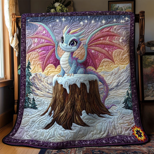 Snow Dragon WY1912056CL Quilt Blanket