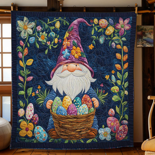 Gnome? Easter Bloom WN1501046CL Quilt Blanket