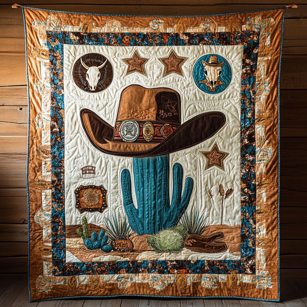 Desert Cowboy CP0207016CL Quilt Blanket