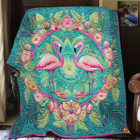Flamingo WY0811012CL Quilt Blanket