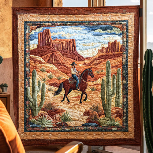 Highland Cowboy WN0110027CL Quilt Blanket