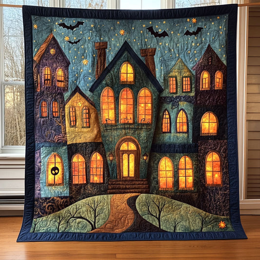 Midnight Village CW0609042CL Quilt Blanket