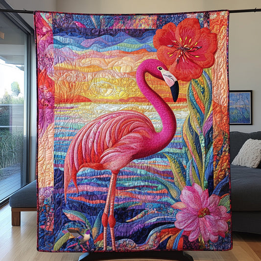 Flamingo WU2310010CL Quilt Blanket