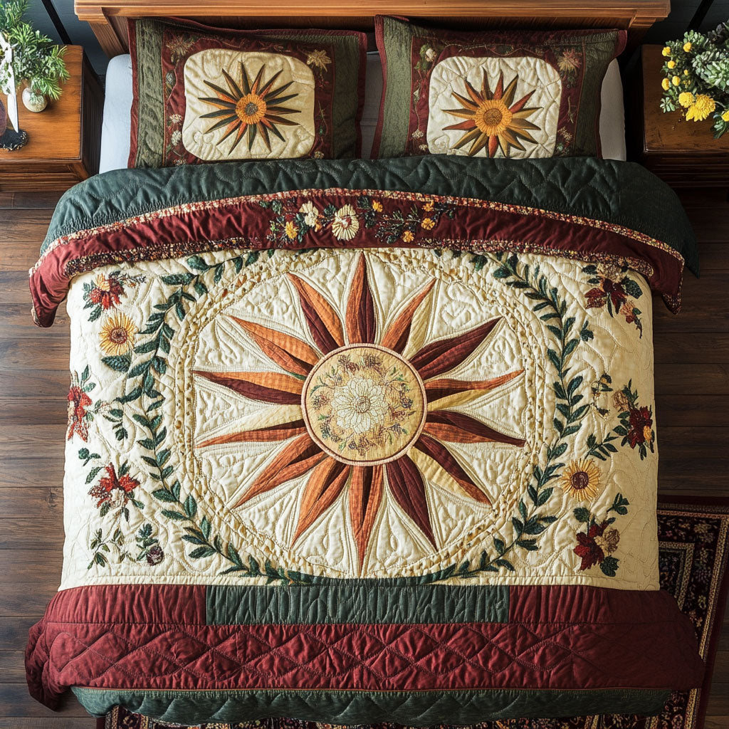 Sun WY1402107CL Quilted Bedding Set