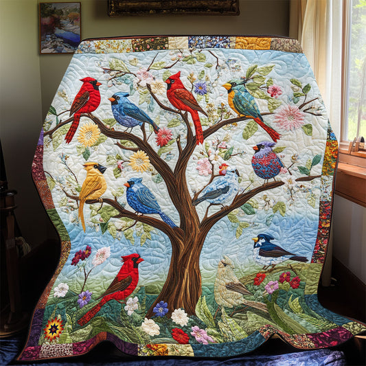 Thriving Bird  WX2612054CL Quilt Blanket