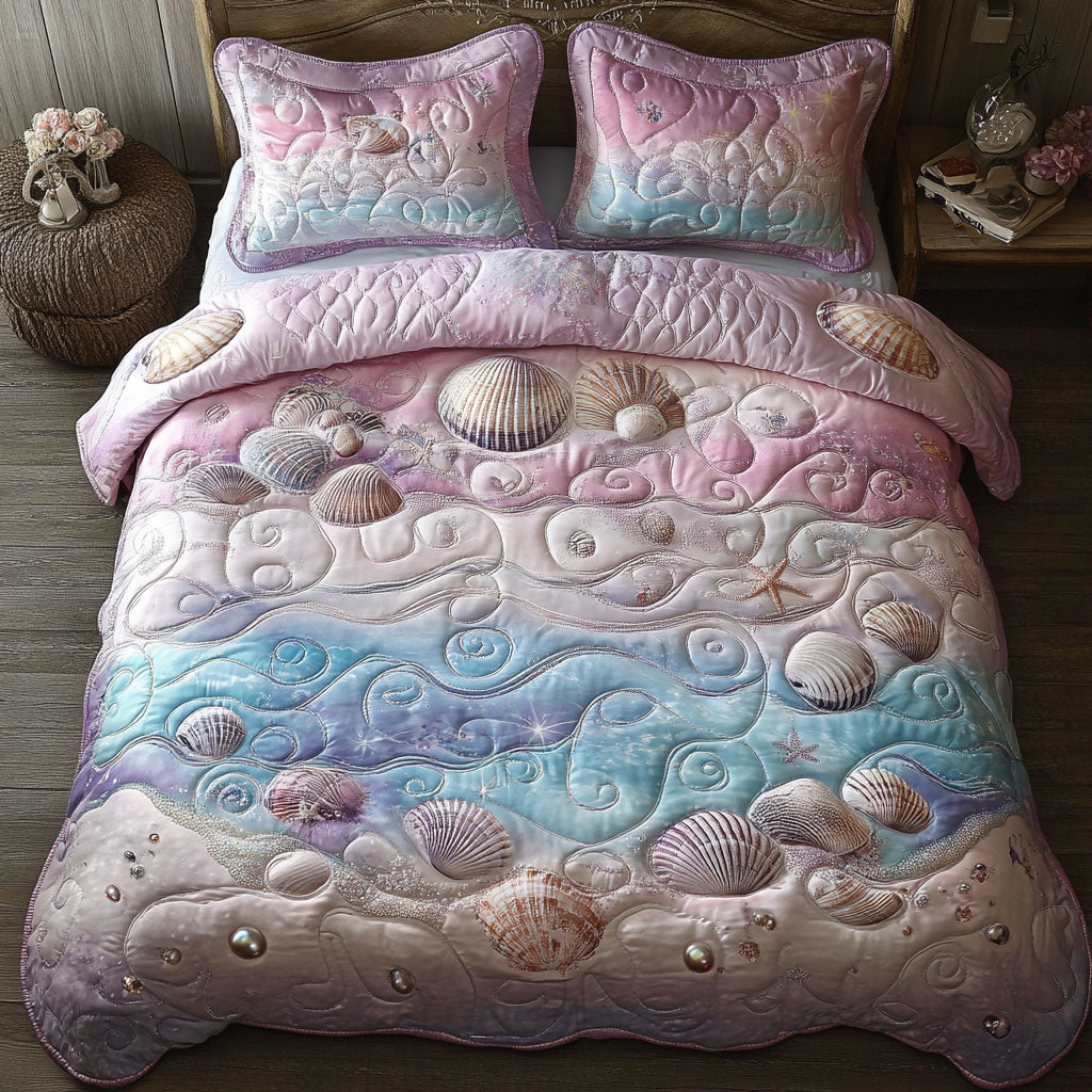 Dreamy Ocean WT1901014CL Quilted Bedding Set