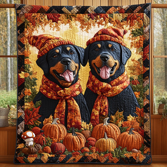 Autumn Pup CP2708062CL Quilt Blanket