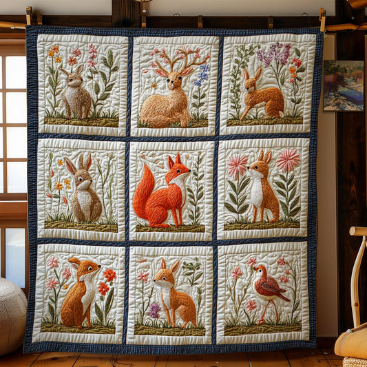 Woodland Charm CW2507052CL Quilt Blanket