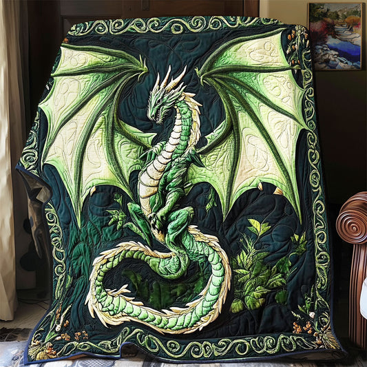 Celtic Dragon WX1801009CL Quilt Blanket