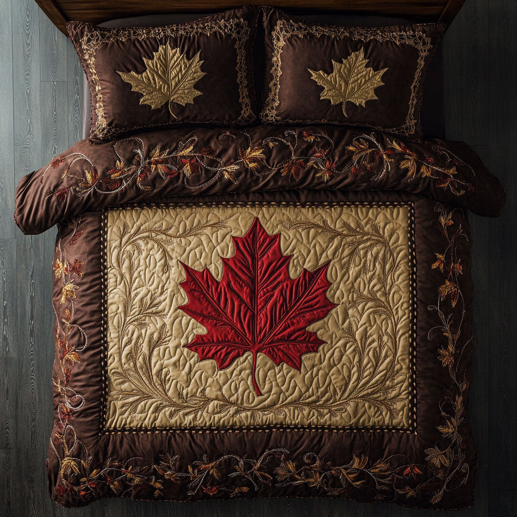 Maple Majesty WY0803069CL Quilted Bedding Set