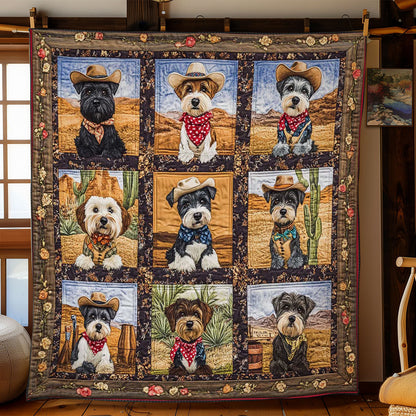 Schnauzer's West WN0901010CL Quilt Blanket