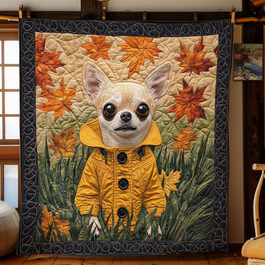 Chihuahua Gaze CP2905033CL Quilt Blanket
