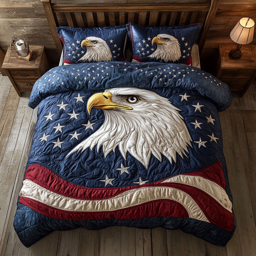 Majestic Eagle WY1202040CL Quilted Bedding Set