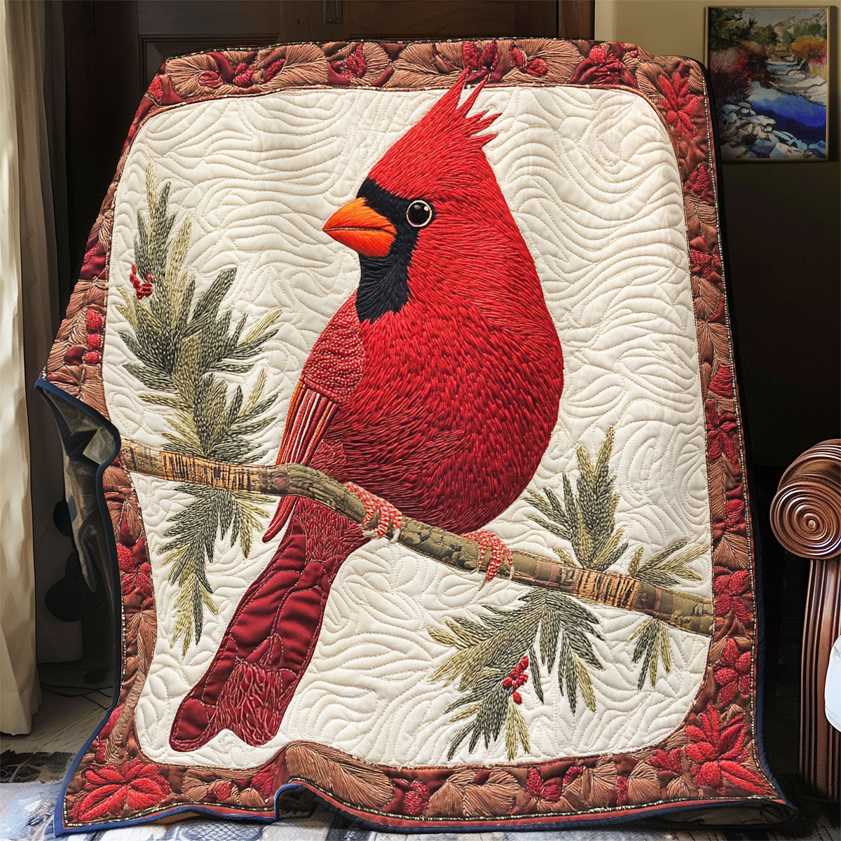 Cardinal WX0901010CL Quilt Blanket