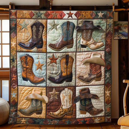 Cowboy Spirit WN3110031CL Quilt Blanket