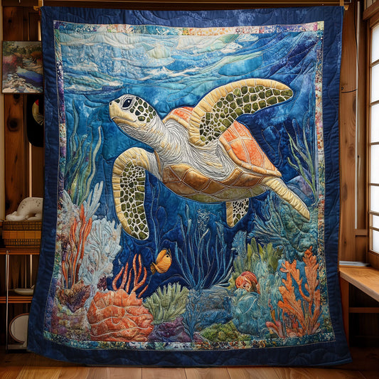 Turtle WX3012040CL Quilt Blanket