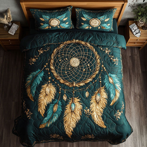 Forest Dreamcatcher WX0603036CL Quilted Bedding Set