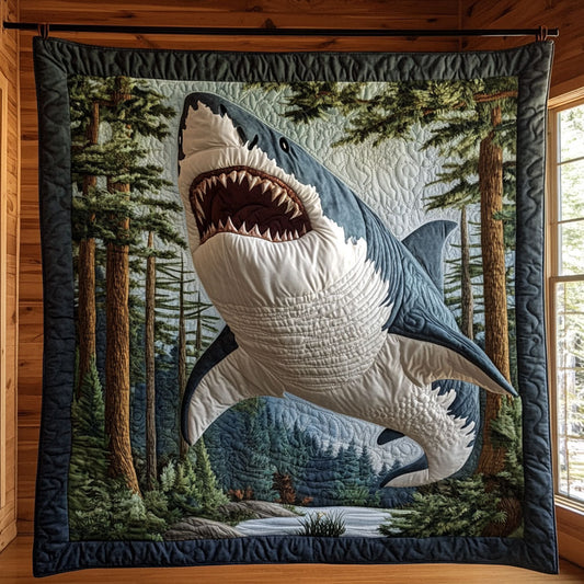 Forest Shark CP1206015CL Quilt Blanket