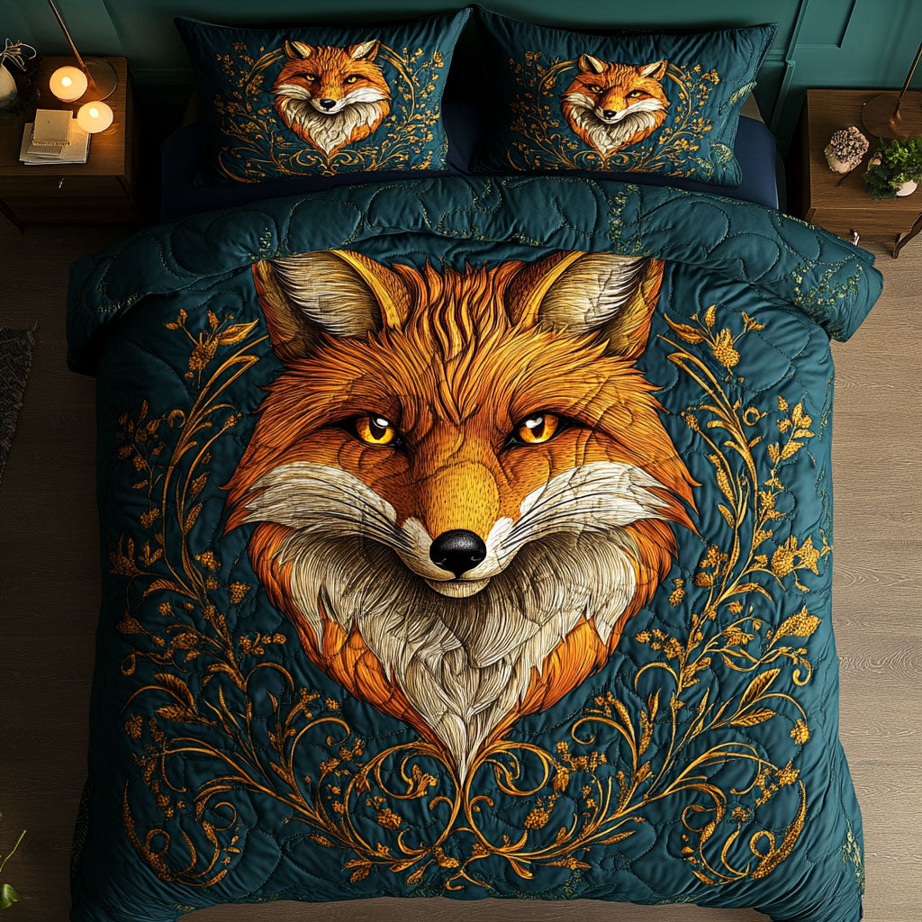 Fox WX0803176CL Quilted Bedding Set