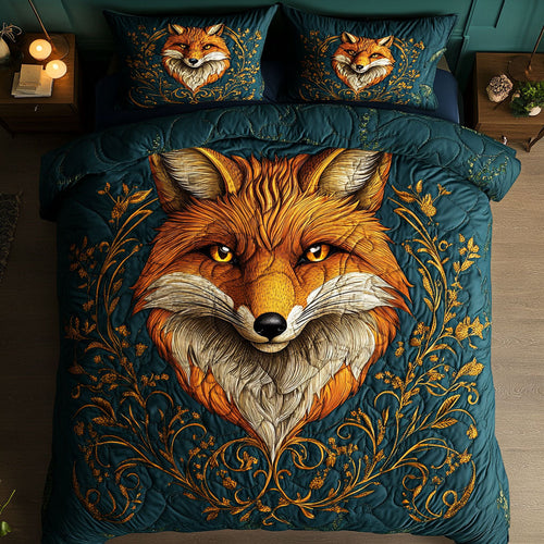 Fox WX0803176CL Quilted Bedding Set