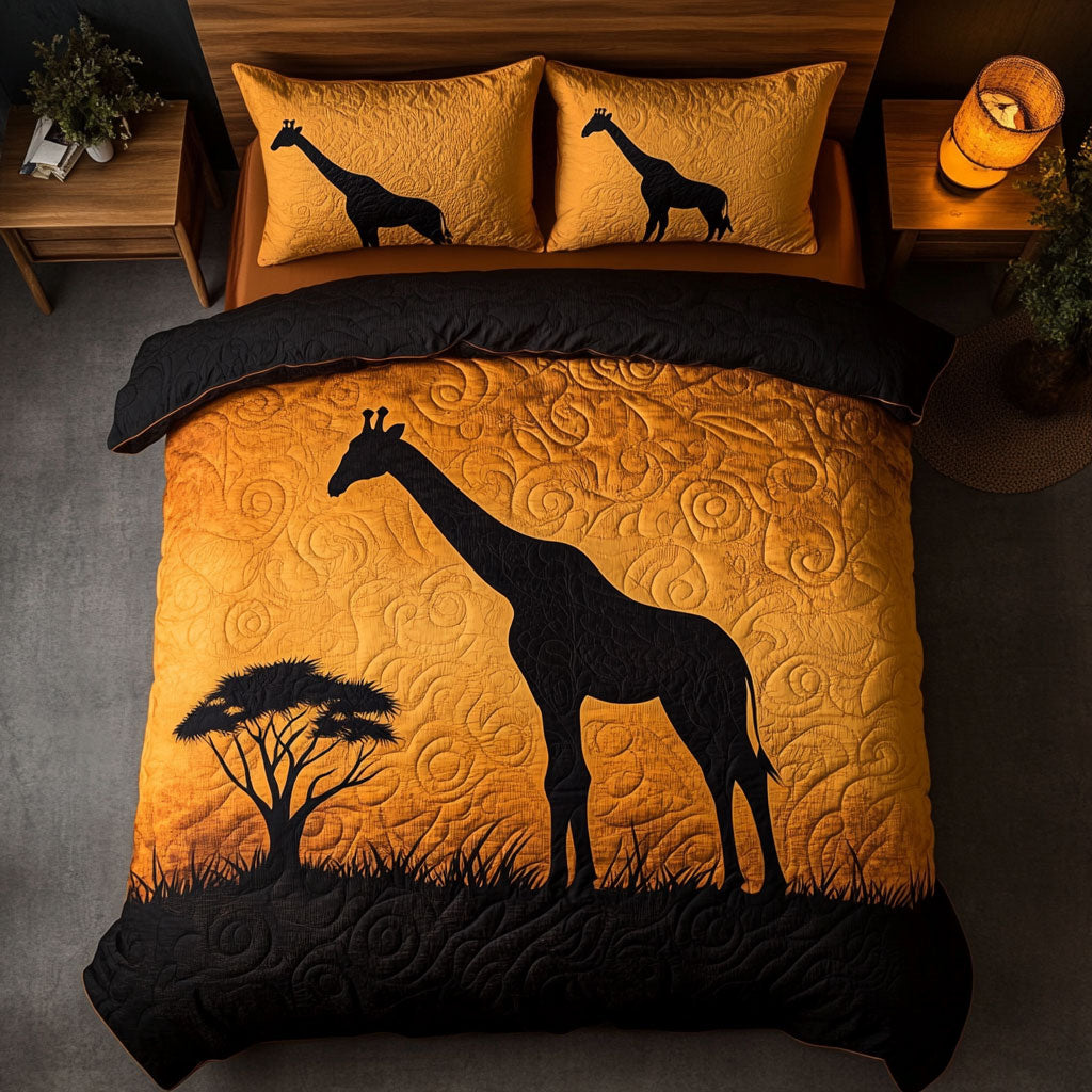 Girafe Desert WX0603038CL Quilted Bedding Set