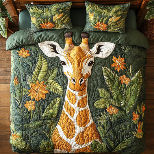 Giraffe WX2802137CL Quilted Bedding Set