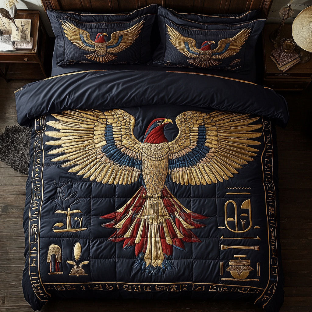 Guardian Eagle Spirit WX0603044CL Quilted Bedding Set