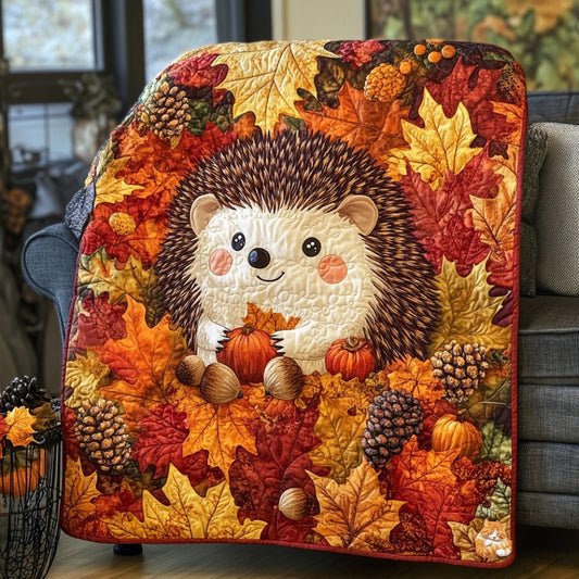 Hedgehog WU0401144CL Quilt Blanket