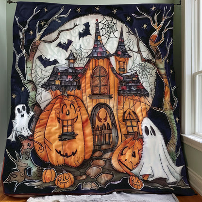 Haunted House WO1508031CL Quilt Blanket