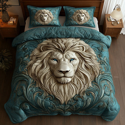 King Of The Jungle WX0603049CL Quilted Bedding Set