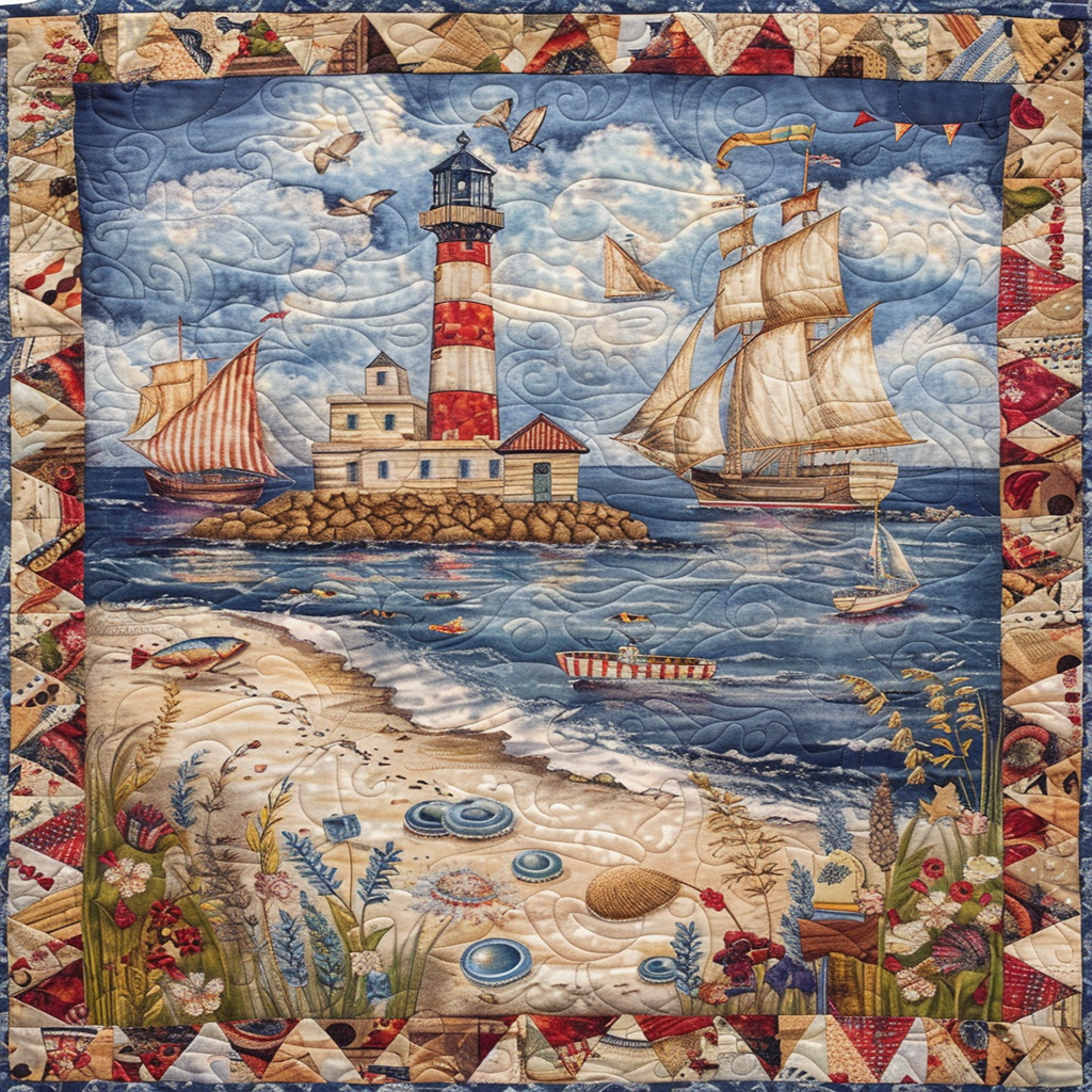 Lighthouse WJ2406012CL Quilt Blanket
