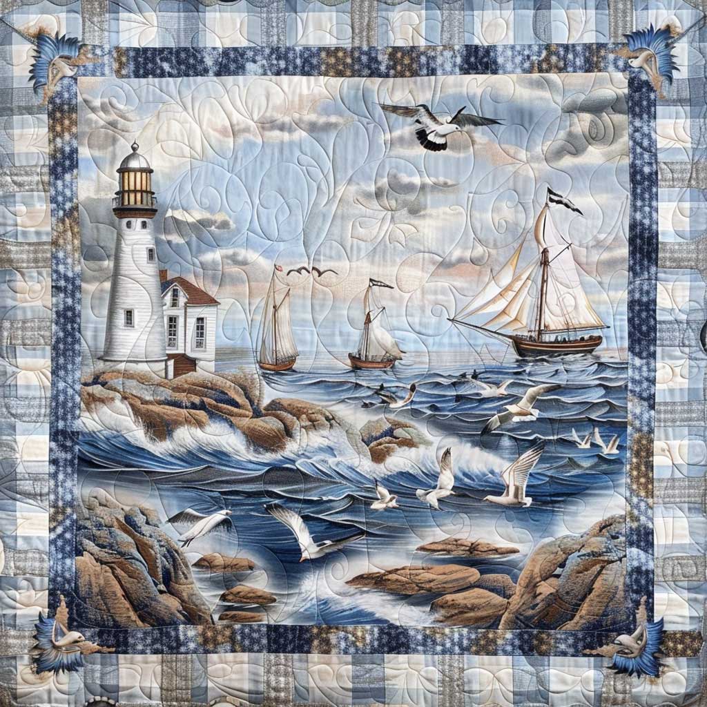 Lighthouse WJ2407023CL Quilt Blanket