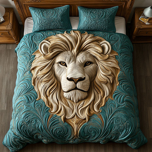 Lionheart Elegance WX0603052CL Quilted Bedding Set