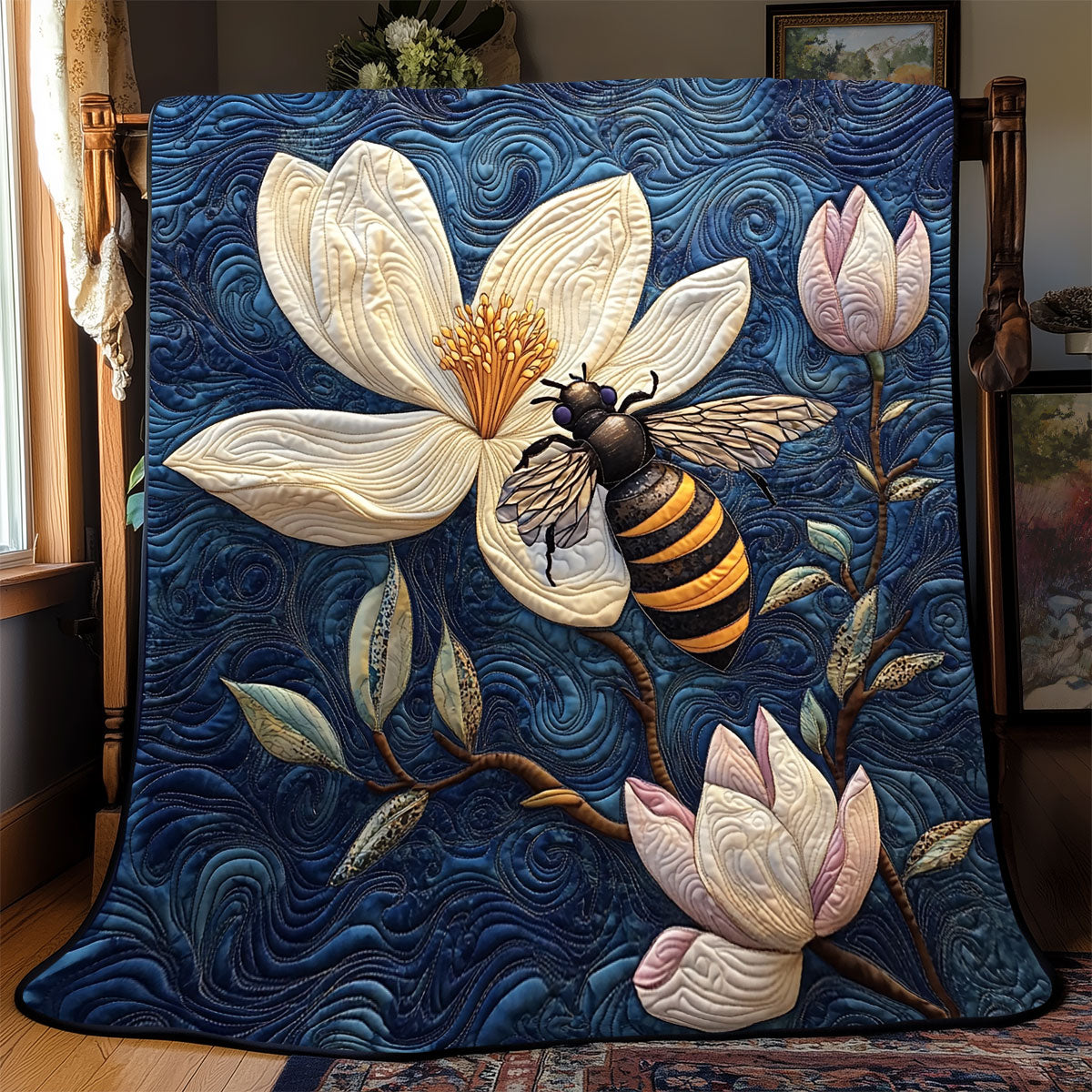 Magnolia Bee WX2003016CL Quilt Blanket